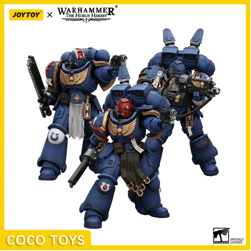 JOYTOY Warhammer 40K Фигурка Uitramarines Lieutenant Titus Gadriel Brother Chairon Joint Подвижная фигурка Аниме
