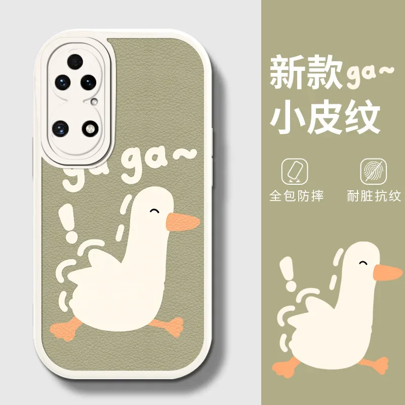 Чехол для мобильного телефона Huawei p50 p40 подходит милой пары Gaga Duck мягкий
