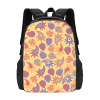 summer colorful shells cartoon school bags fashion backpack teenagers bookbag mochila casual backpack