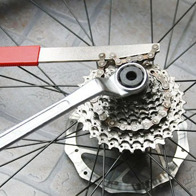 Инструмент для снятия кассеты свободного хода велосипеда цепной хлыст