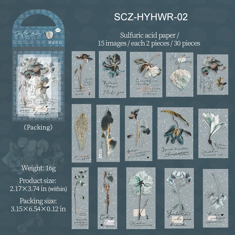 

Блокнот JIANWU Flower Also Gentle Series