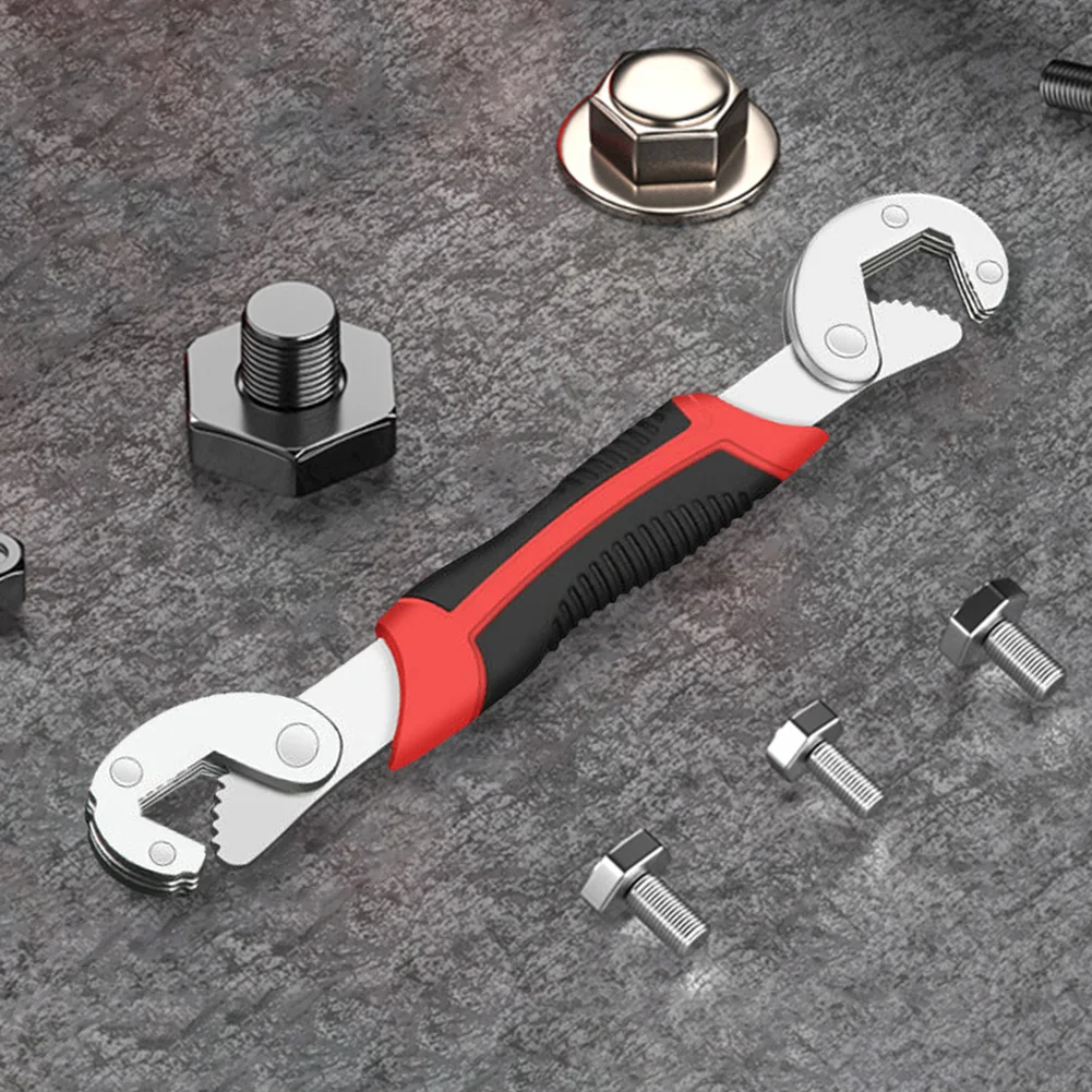 

Универсальный ключ для деревообработки, нескользящий Регулируемый Многофункциональный трубный ключ из нержавеющей стали, гаечный ключ, ру...