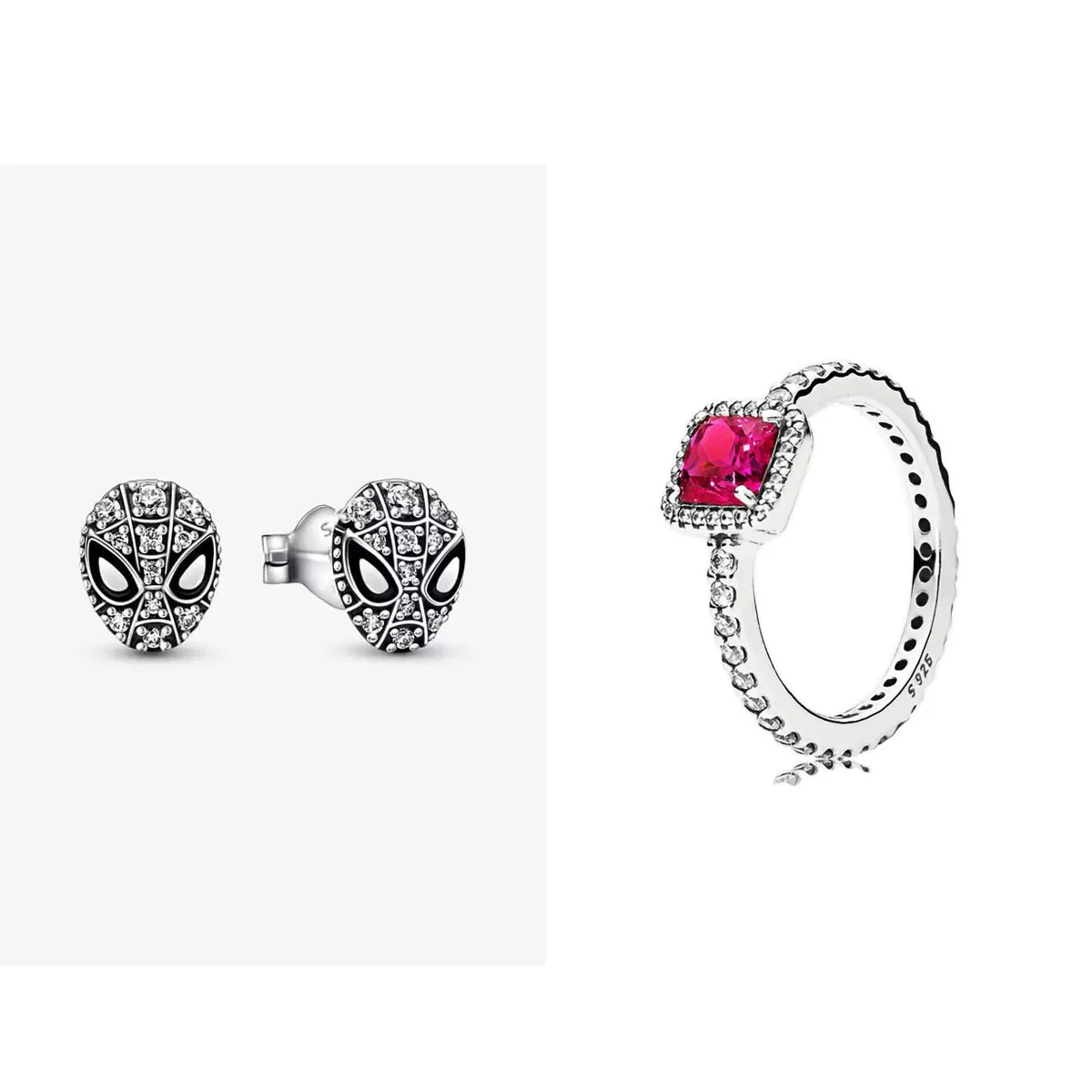 

Высококачественные ювелирные изделия из стерлингового серебра 925 пробы, новый товар, женское Портфолио на свадьбу, юбилей, подарок