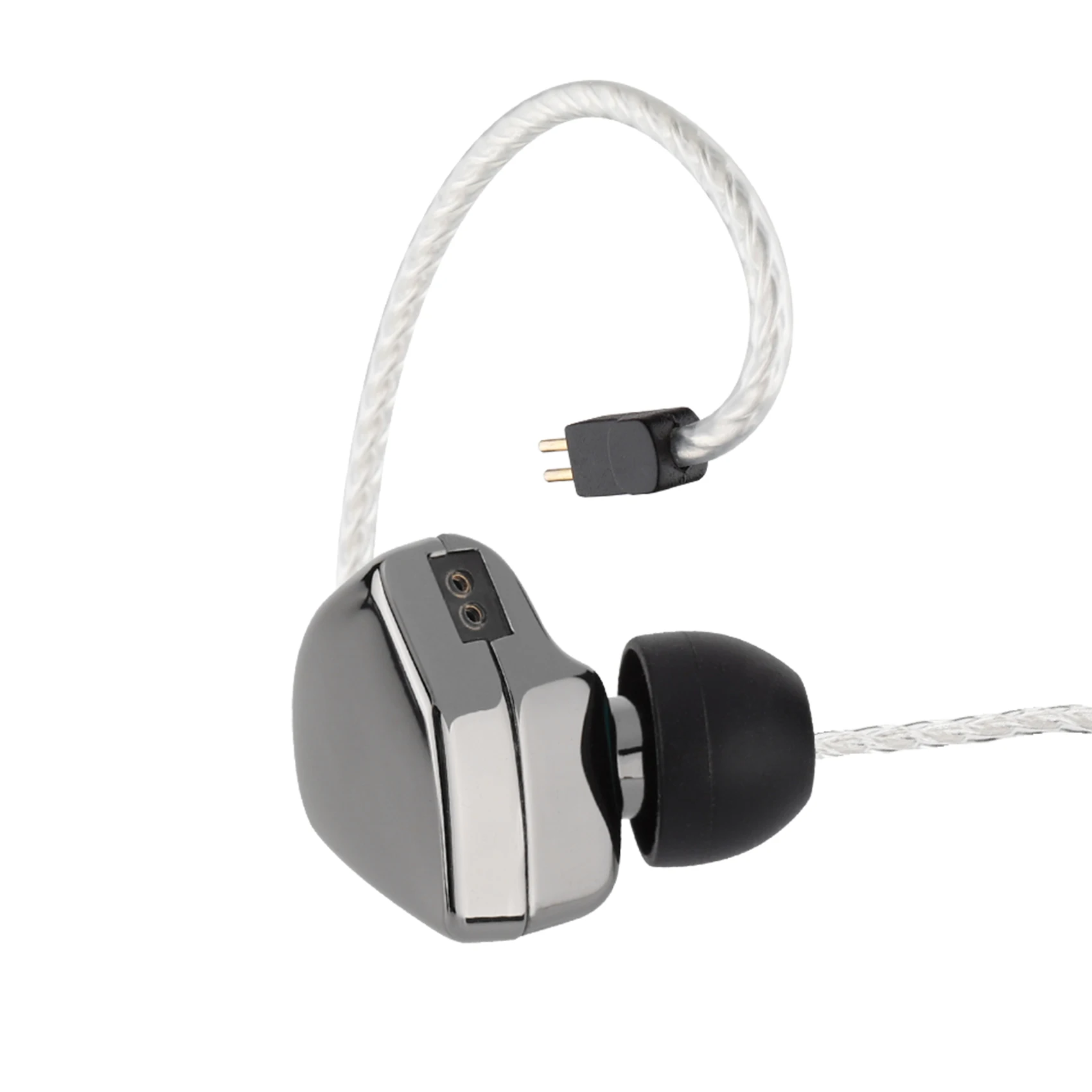 HZSOUND Зеркало сердца Pro 10мм CNT-диафрагма Вкладыш-монитор наушники с 2-контактным разъемом-разъемом наушников HiFi Гарнитура Музыкальные наушники Проводные наушники для ушей