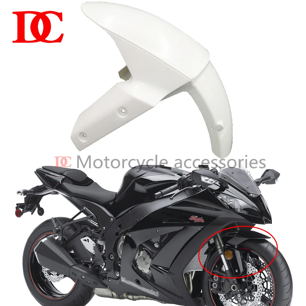 

Front Fender Tire Splash Cover Mudguard Fairing For Z1000 2014-2022 ZX-6R 636 2009-2018 ZX-10R 2011-2015 Z800 2013-2016 2010 19