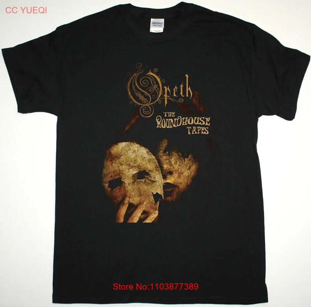 НОВАЯ ЧЕРНАЯ ФУТБОЛКА OPETH THE ROUNDHOUSE FL064