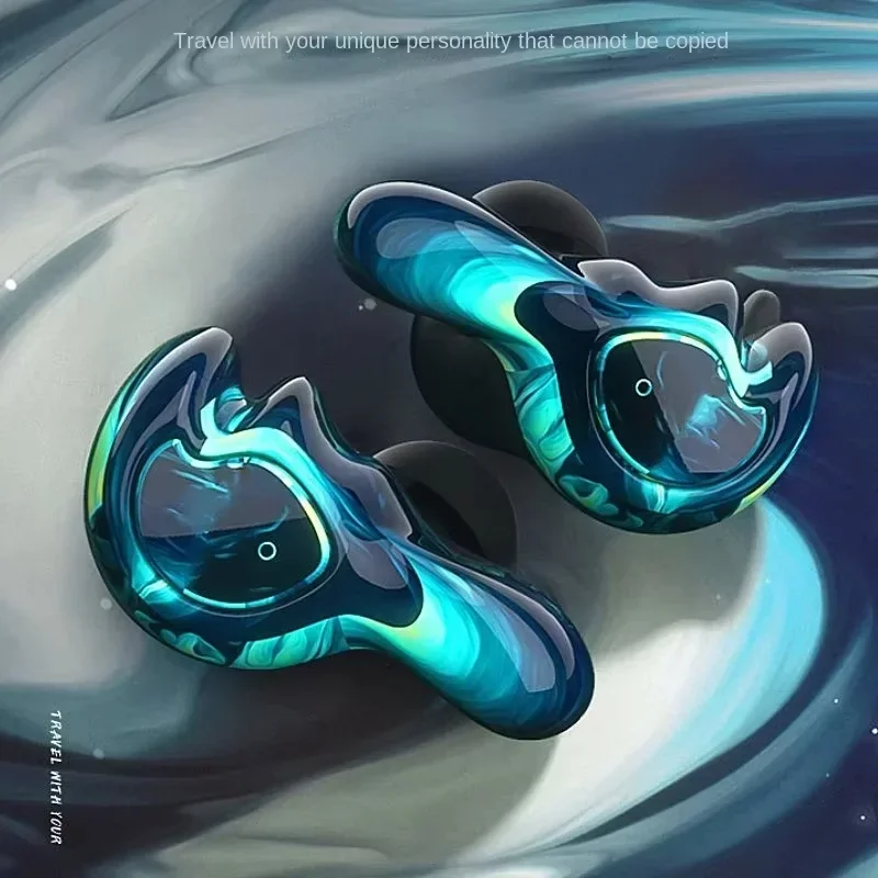 Беспроводные наушники 2000 мАч светодиодный цифровой экран Bluetooth игровые