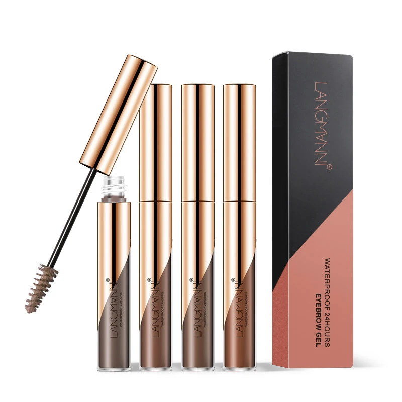 

Долговечные водостойкие бриллиантовые тени для век, косметика, косметические инструменты с кистью, красящий гель для бровей