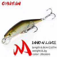 fishing lure minnow fake lure high quality artificial bait good action wobblers productive when trolling fishing accessories