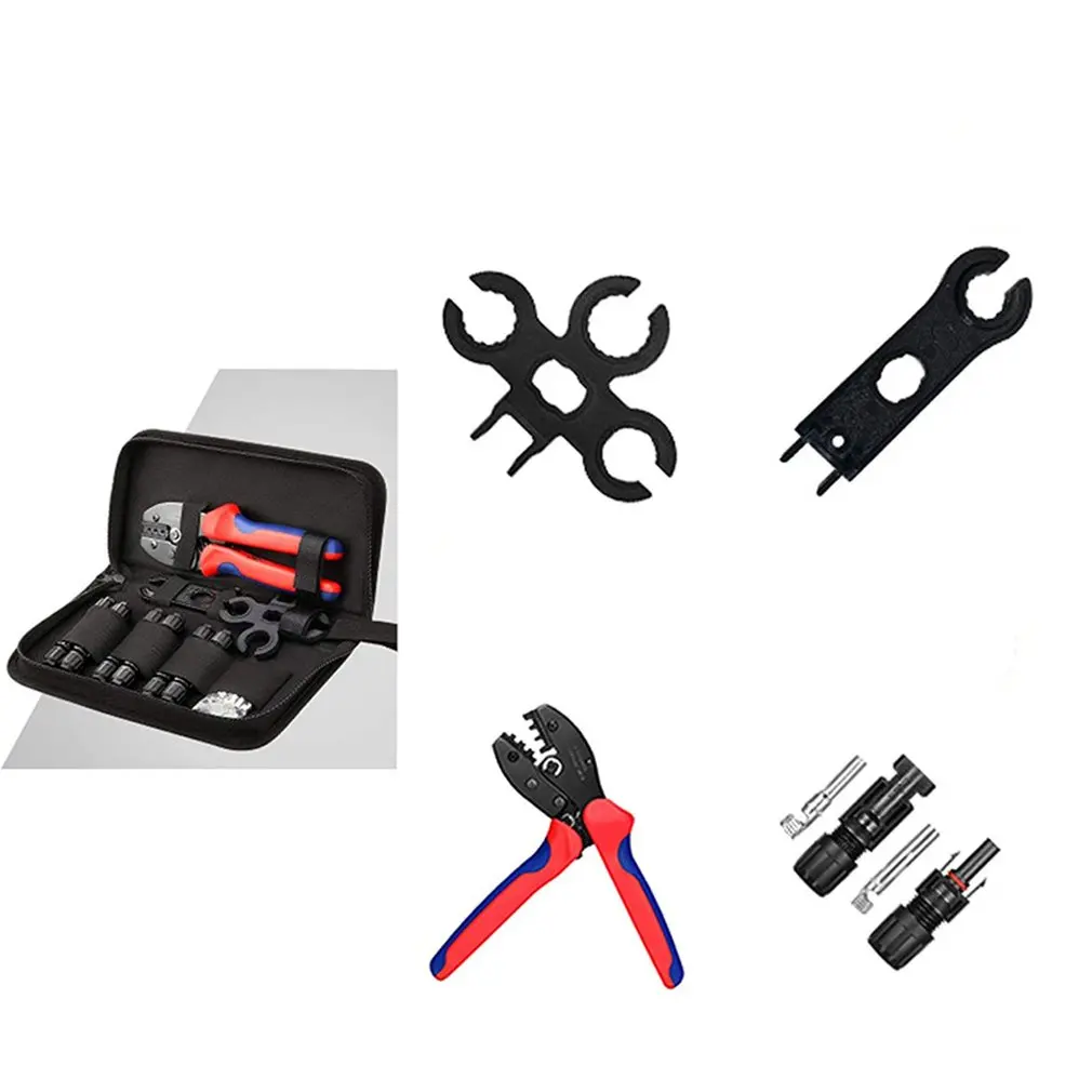 

Фотоэлектрические Обжимные Щипцы LY-2546B MC4, фотоэлектрические Обжимные Щипцы, гаечный ключ, профессиональный комплект ручных инструментов д...