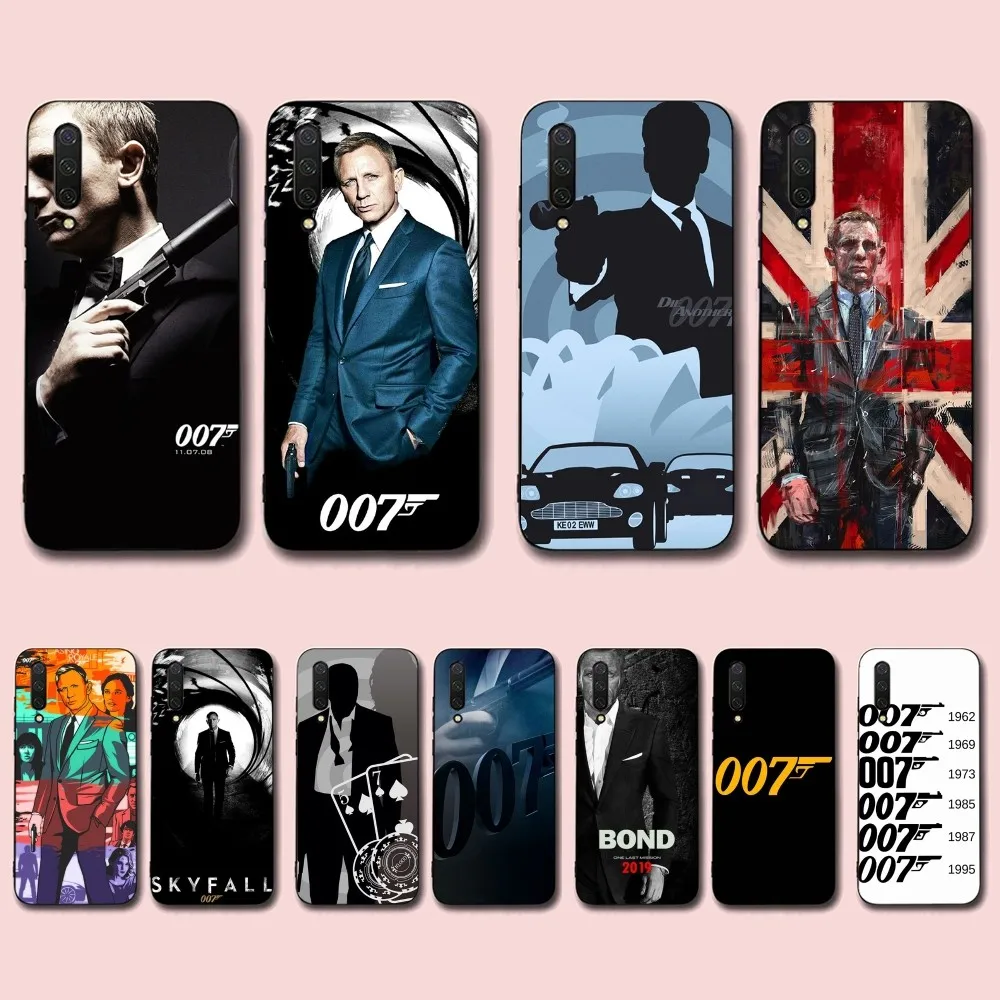 Чехол J-jaбеспорядка B-BondS 0-007S для телефона Xiaomi Mi 5X 8 9 10 11 12 lite pro 10T PocoX3pro PocoM3 Note 10 pro lite