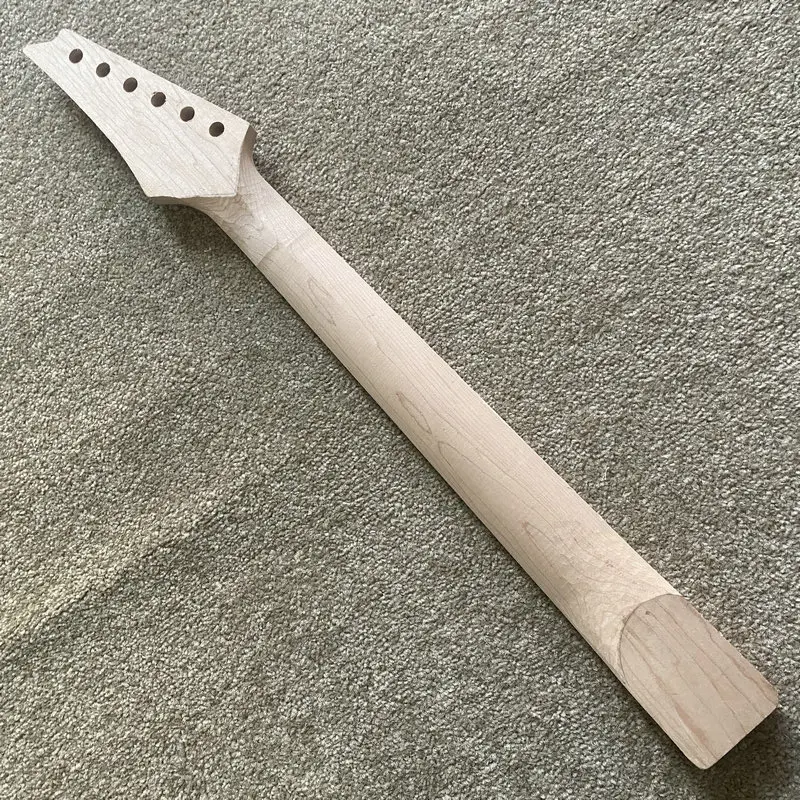 JN326 6-струнная гриф для электрогитары полуфинишная отделка без ладов натуральный