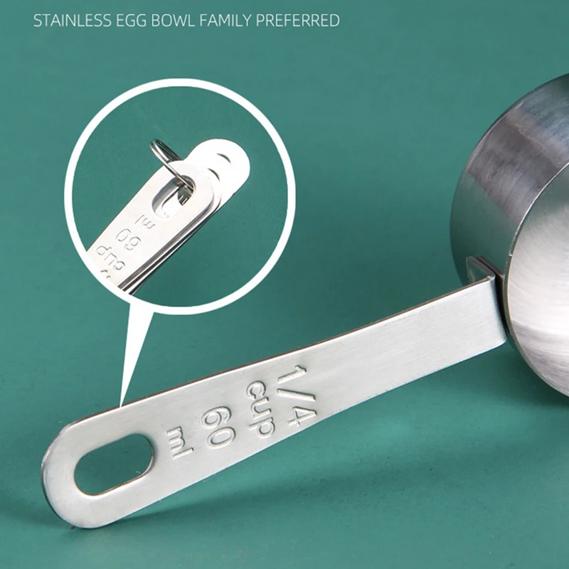 Мерная Ложка для выпечки из нержавеющей стали 4 шт.