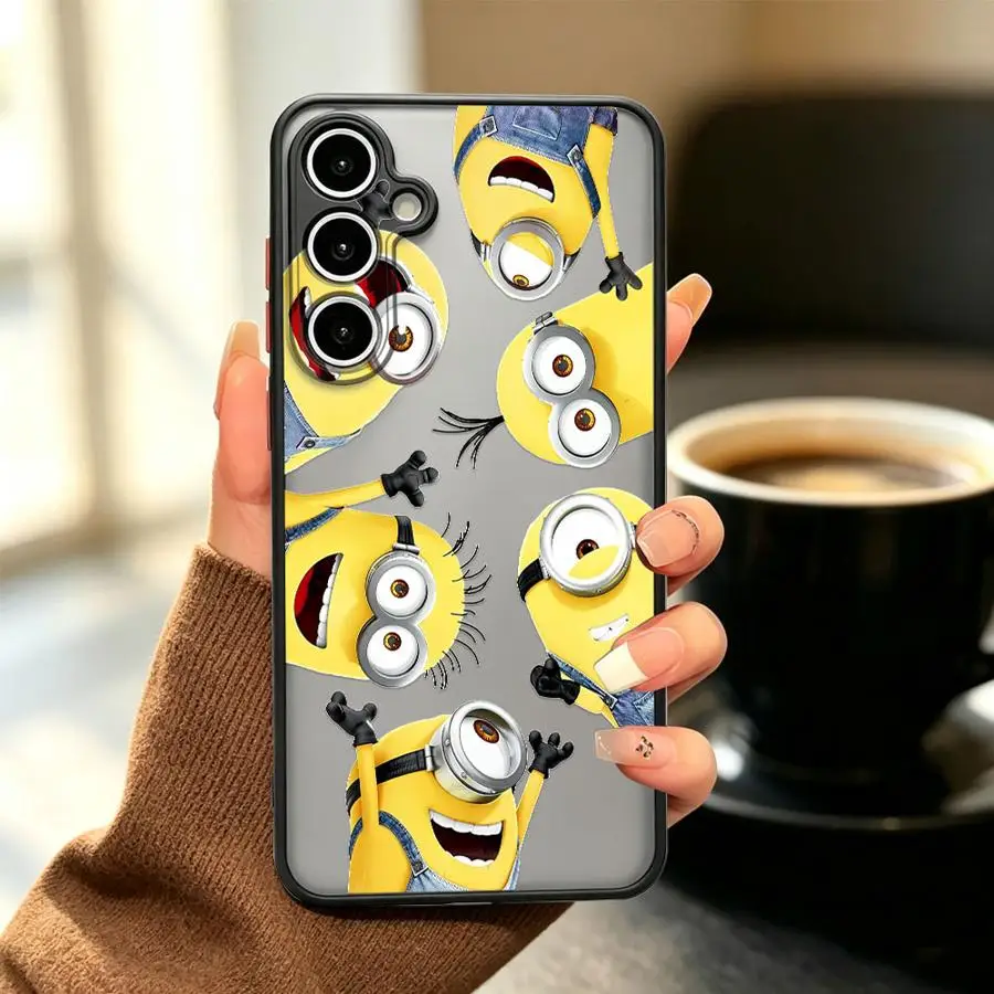 Чехол для Samsung Galaxy A34 A36 A56 A55 A52S A72 A16 A15 A73 A33 A35 A53 A17 A52 A54 A23, чехол для телефона Lovely M-miniones (art.: 3920dc82dbcb4) - 3920dc82dbcb4
