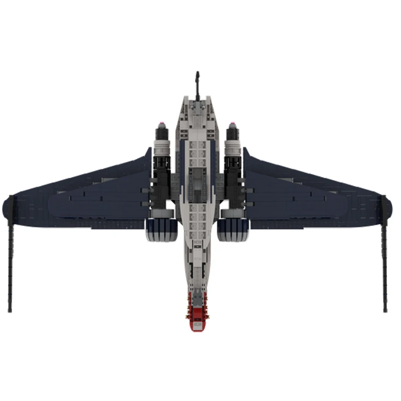 Космический фильм Muunilinst 10 ARC-170 Starfighter MOC строительные блоки линкор DIY собранные