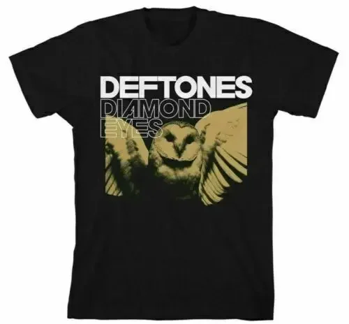 Футболка Deftones Diamond Eyes Sepia Owl хлопок S-3XL