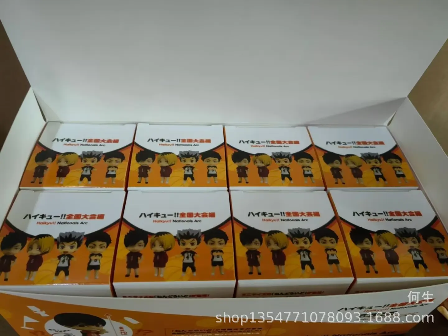 Набор из 8 фигурок Haikyuu, 8 см, аниме-мерч, милые куклы Хината, Козуме, Тобио, стоячие модели, украшения для рабочего стола, подарок (art.: 3920d95782141) - 3920d95782141
