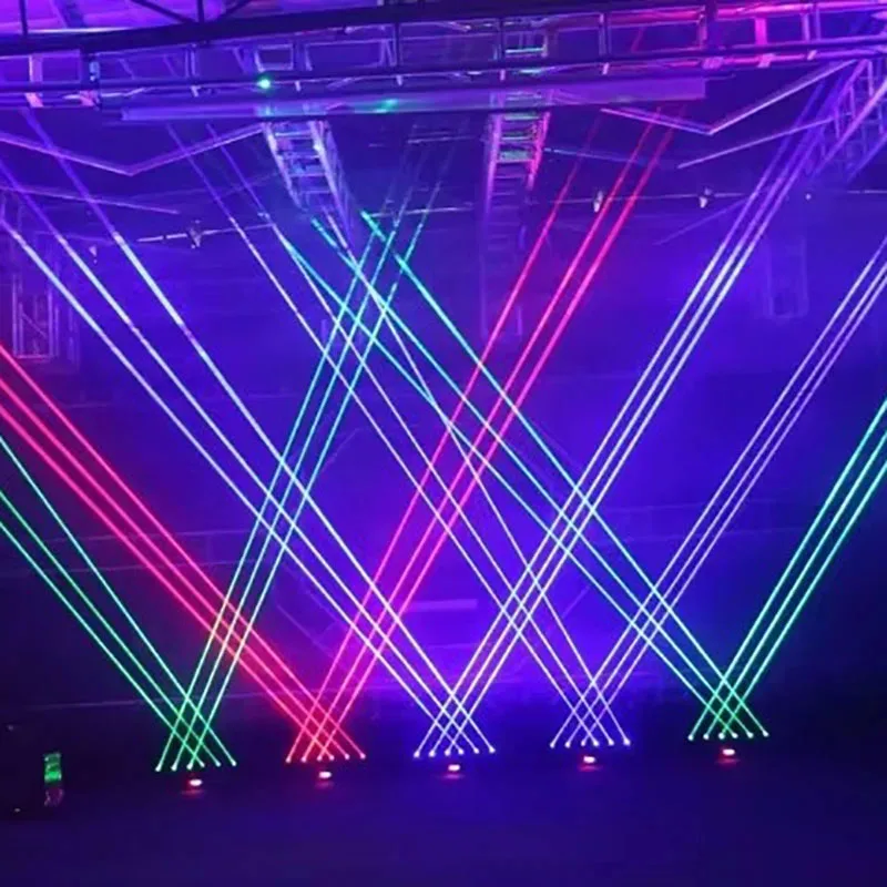 Фото Лазерный световой прибор Price 6 Eyes RGB Full Color Fat Beam DJ Moving Head для ночных клубов и баров №5