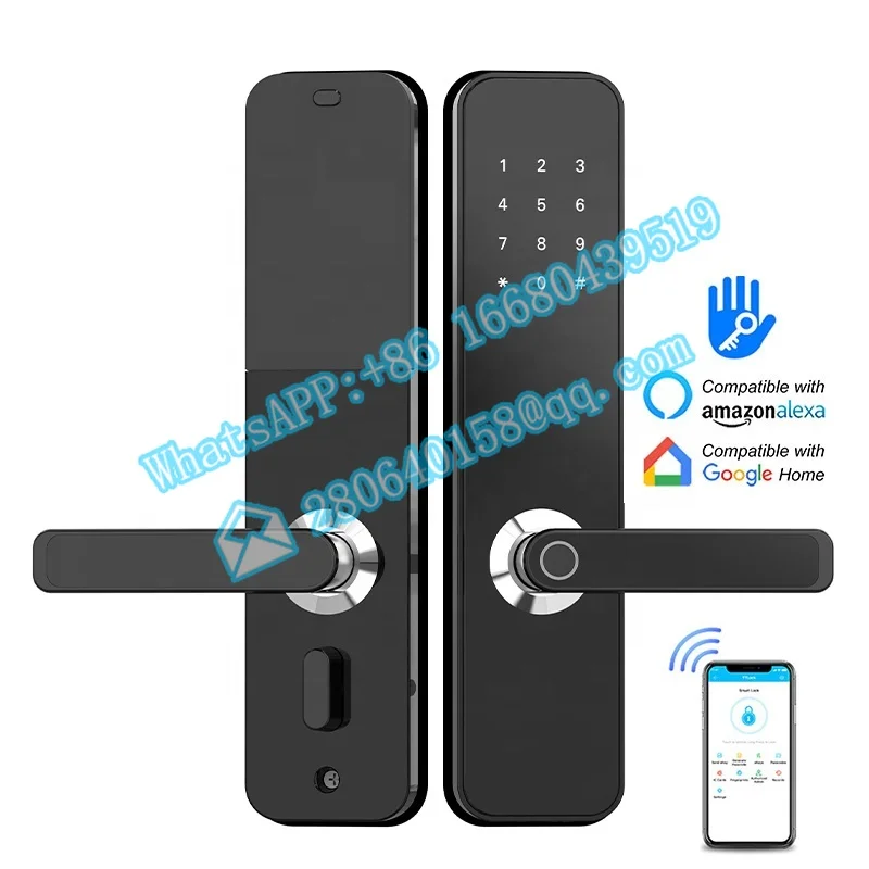 JCF3313 Anti-theft fingerprint door lock have APP management