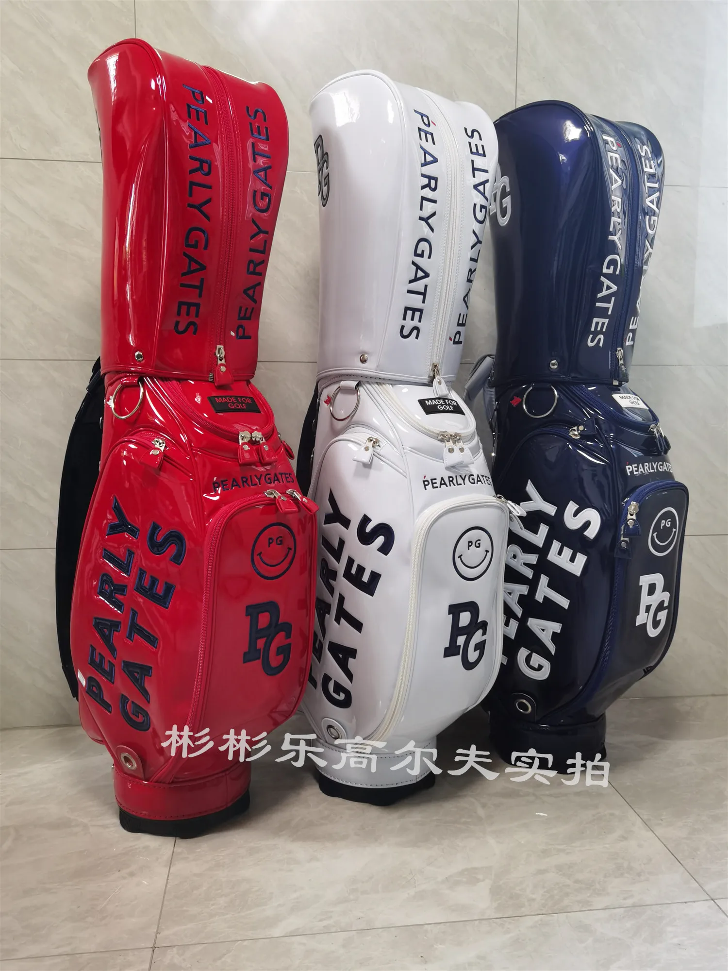 

Golf Bag New Standard Bag Full Crystal Golf Caddy Bag Professional Ball Bag for Men and Women