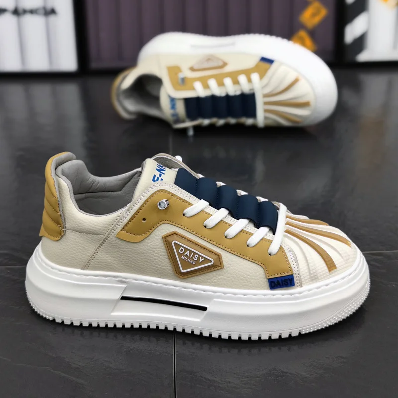 Summer Trend Chunky Blue Shell Sport Shoes Men Comfort Breathable Anti-slip Man Skateboard Sneakers Fashion Mens Designer Shoes