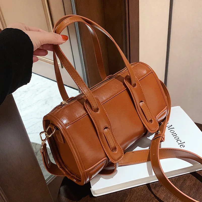 

Fashionable Simple Big bag Female large Capacity 2020 New Trendy Wild Portable Shoulder Bags All-match Totes Bag Retro Shipping