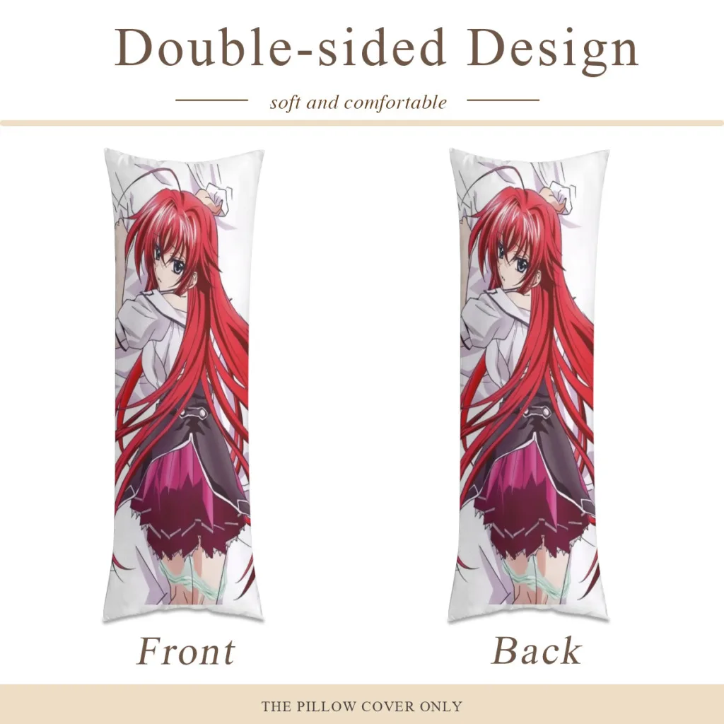 Длинная наволочка Dakimakura Highscool Dxd для дома спальни гостиной дивана из персиковой