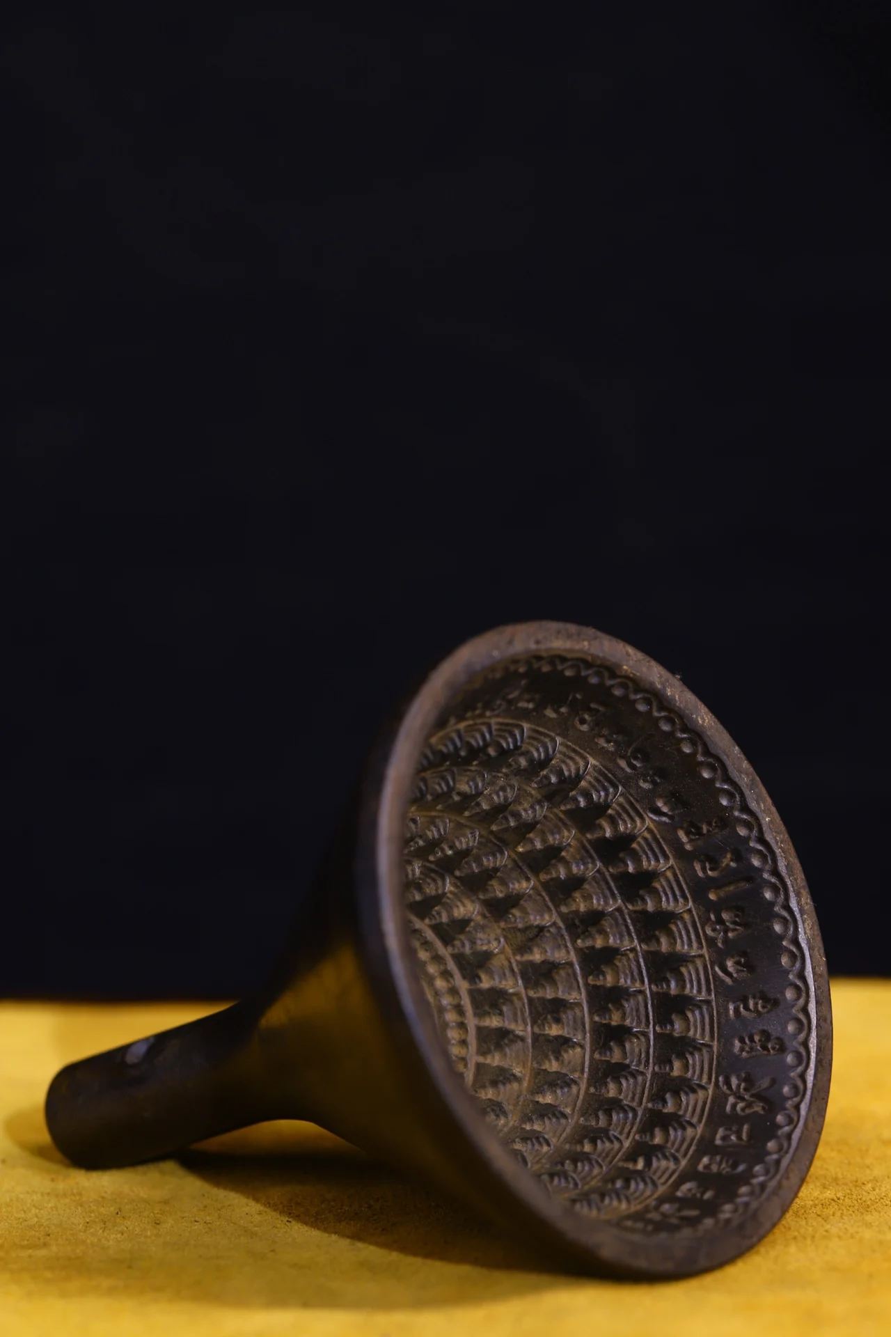 Коллекция тибетских храмов 4 дюйма старинная бронзовая пагода ручной работы