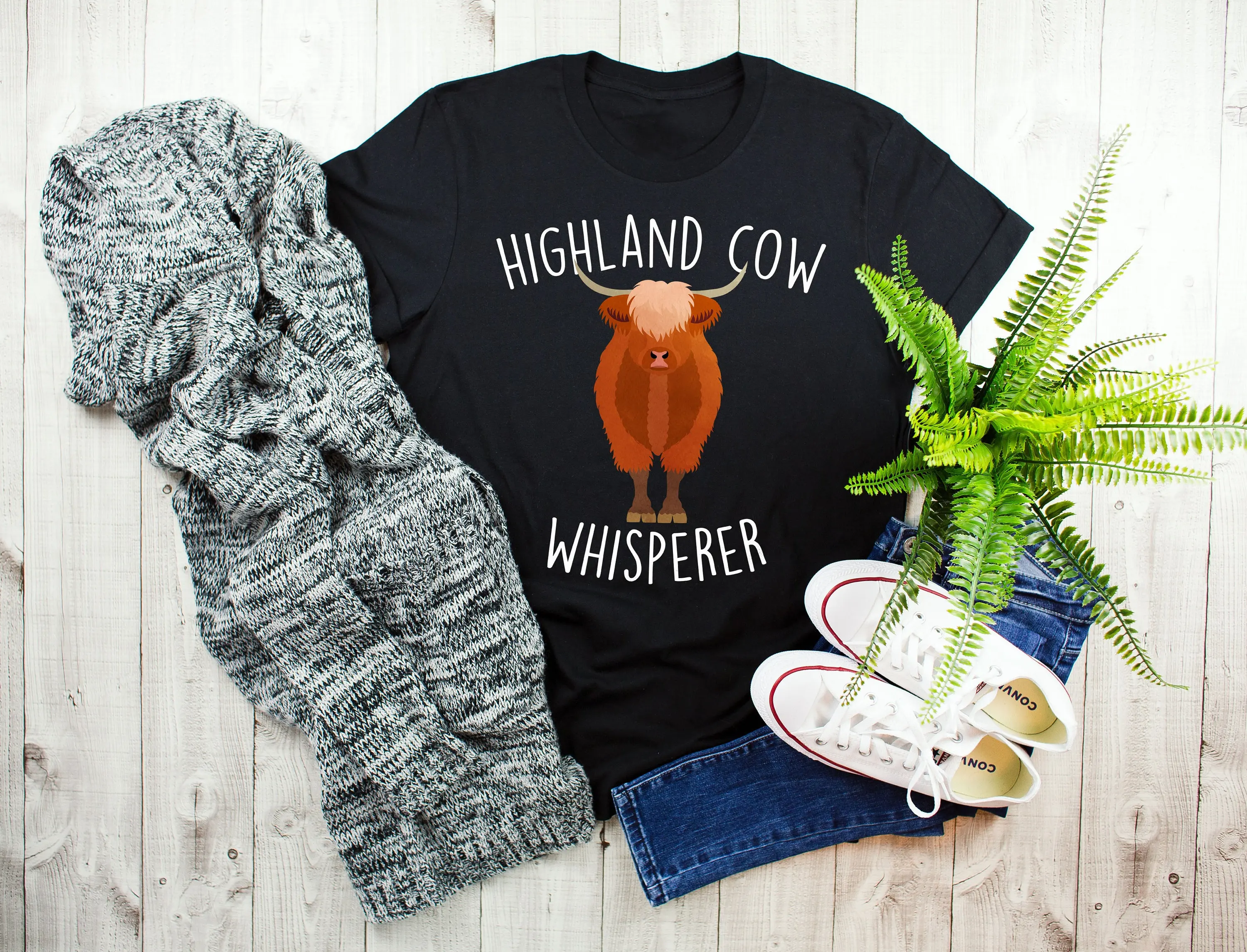 Футболка с изображением хайлендской коровы забавный любовник милый фермерский