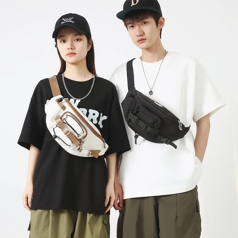 

Bags For Women Fashion Large Capacity Canvas Chest Bag Messenger Waist Bag Bolsa Feminina Bolso Mujer Bag For Men Sacoche Homme