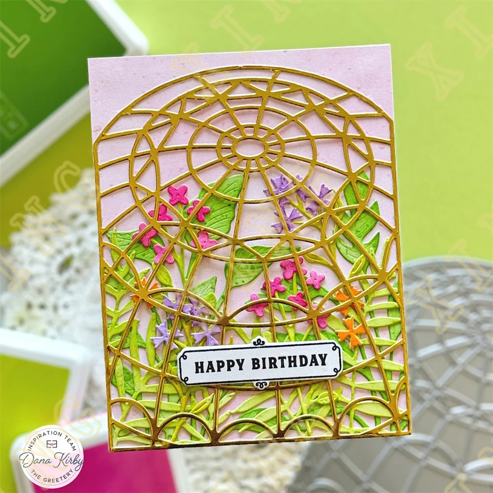 Металлические Вырубные штампы из глицинии Новое поступление 2024 вырезанные серия