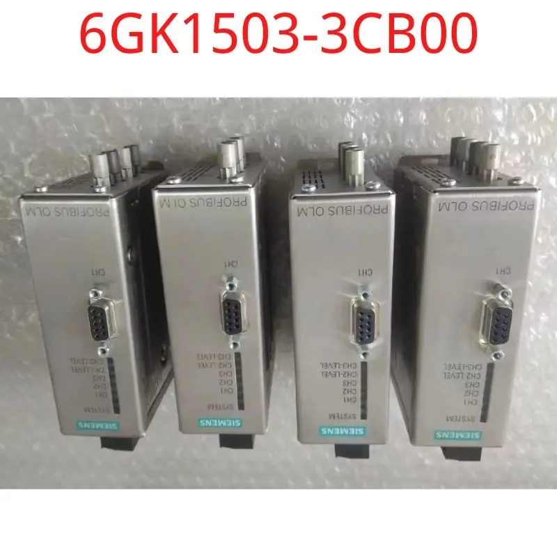 

Brand new in unpacked only 6GK1503-3CB00 PROFIBUS OLM/G12 V4.0 Optical Link Module with 1 RS 485 and 2 glass FOC interfaces (4 B