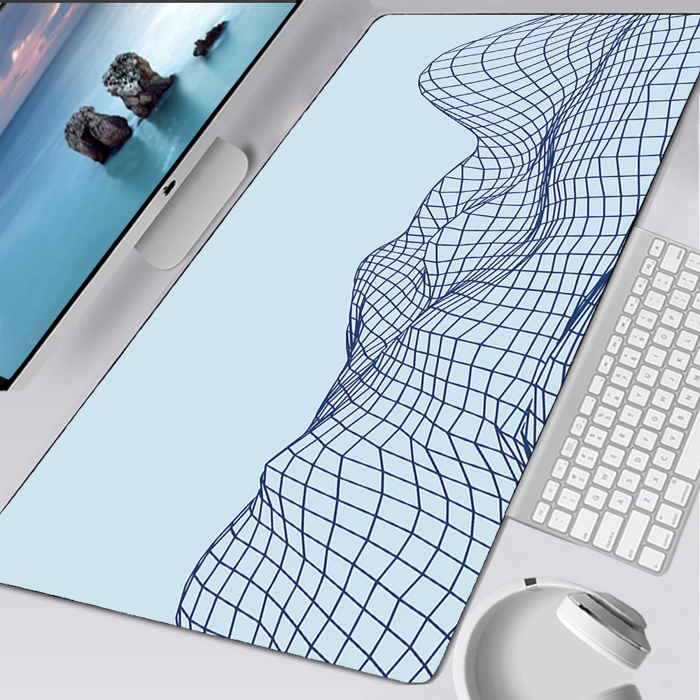

Blue Mouse Pad Mouse Pads Pad on The Table Mouse Pad 90x40 Csgo Mousepad Mousepad Cute Mouse Pad Beautiful Mousepad Rgb Simple