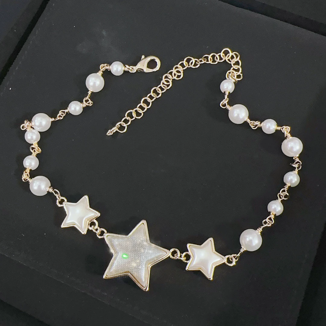 

Pearl Chokers for All Girls' Gifts Fashion Jewelry Colorful Zircon Decoration High Quality Necklaces for Women