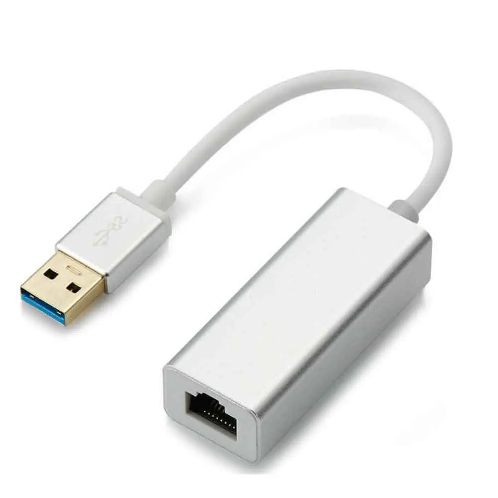 

USB 3.0 To Gigabit Ethernet RJ45 LAN (10/100/1000) Mbps Wired Network Adapter Ethernet Network Card For Laptop PC
