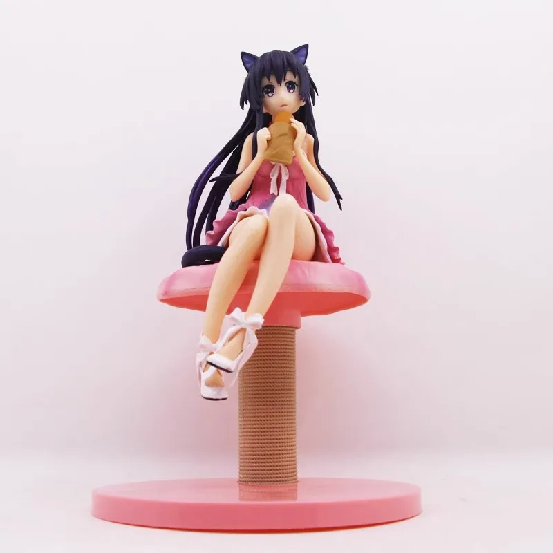

18.5cm Date A Live Anime Figure Yatogami Tohka Cat Ear Action Figurine Room Ornament Pvc Statue Birthday Gift For Child
