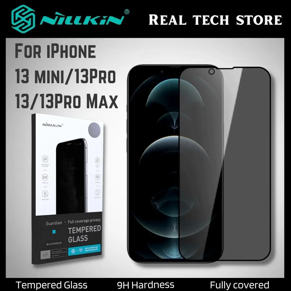 

Защита экрана NillKin для IPhone 13 Pro, стекло для IPhone 13 Pro Max, защита конфиденциальности, закаленное стекло для IPhone 13/13 Mini