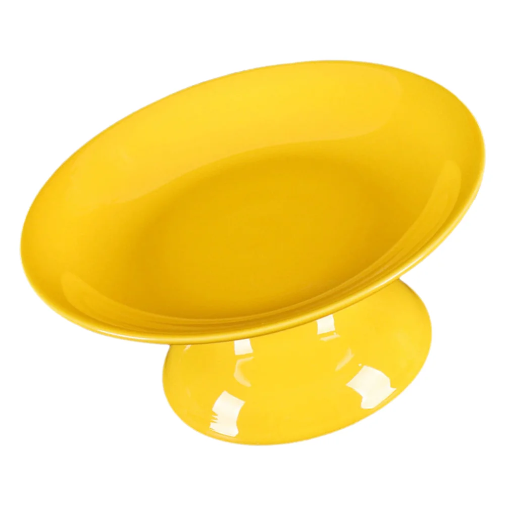 

Storage Container Tribute Fruit Plate Tray Temple Holder Ceramics Offerings