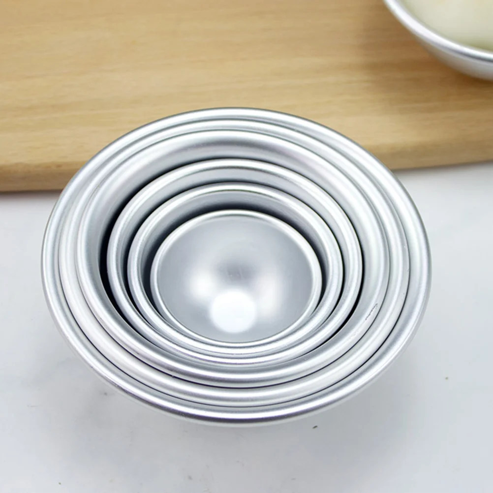 

Cake Pan Sphere Tin Baking Mould Molds Tart Mold Half Hemisphere Muffin Bomb Bath Egg Pans Mini Diy Pudding Cupcake Pastry Round