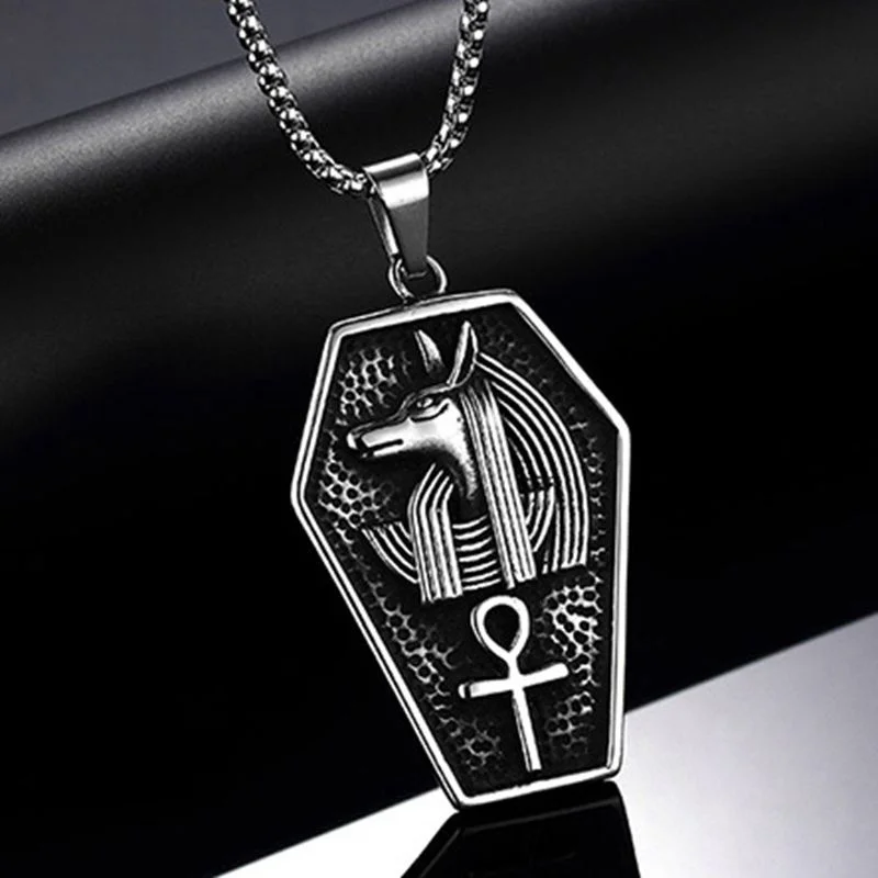 

Hot Sale Creative Popular Simple Men's Necklace Retro Life Symbol Pendant Fashion Trend Personalized Accessories Gifts for Men