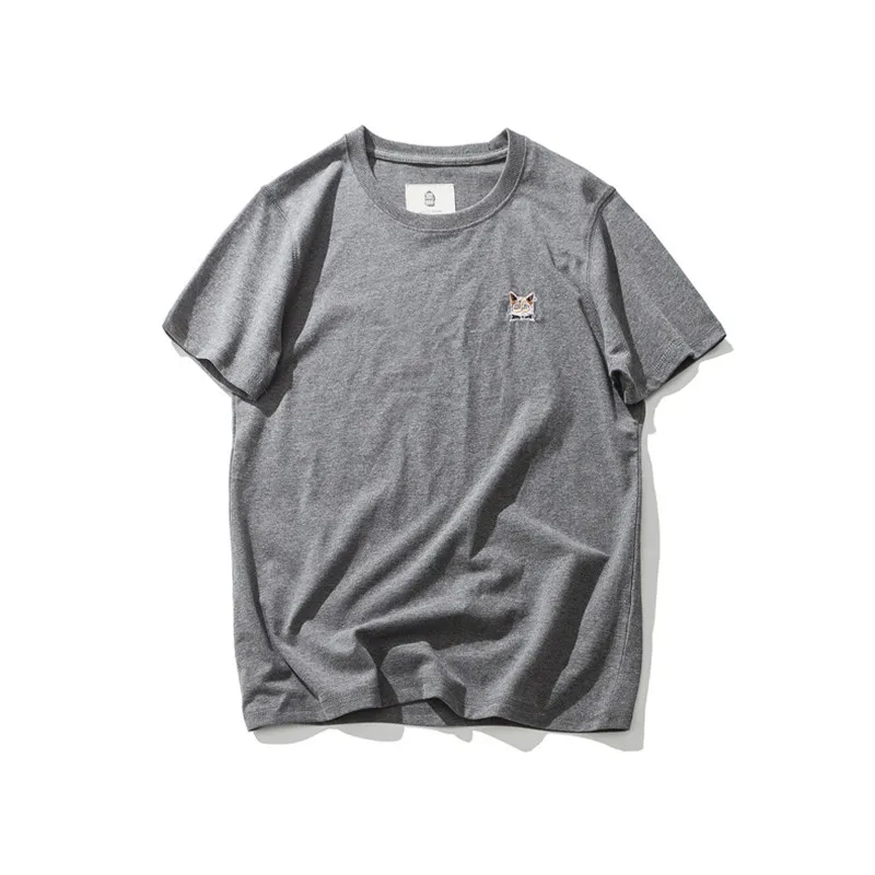 

2214-R-Men's high canvas 13 T-shirt men's T-shirt men's tide T-shirt