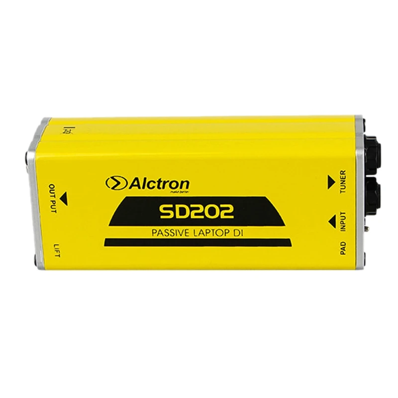 

Alctron SD202 Passive DI Box Impedance Conversion DI BOX Electric Guitar Direct Connection Box Effect