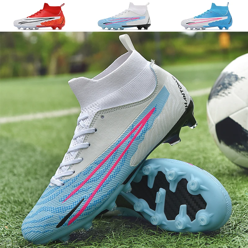

Children's Football Shoes Tf Fg High Quality Five-a-side Soccer Shoes Indoor Soccer Boots for Men Turf Soccer Cleats