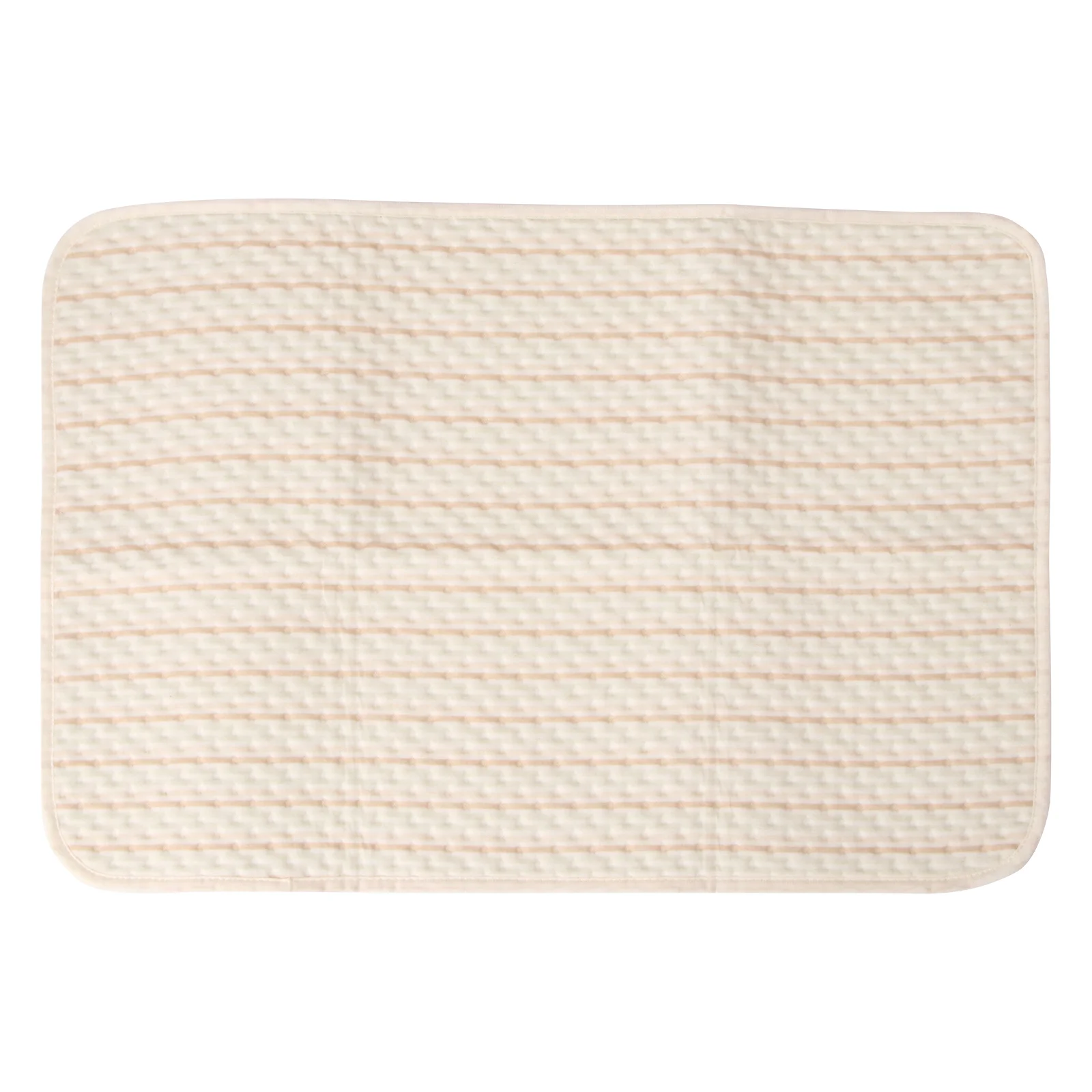 

1pc Infant Piss Mat Breathable Urine Changing Pad Cotton Bed Pad (Beige)