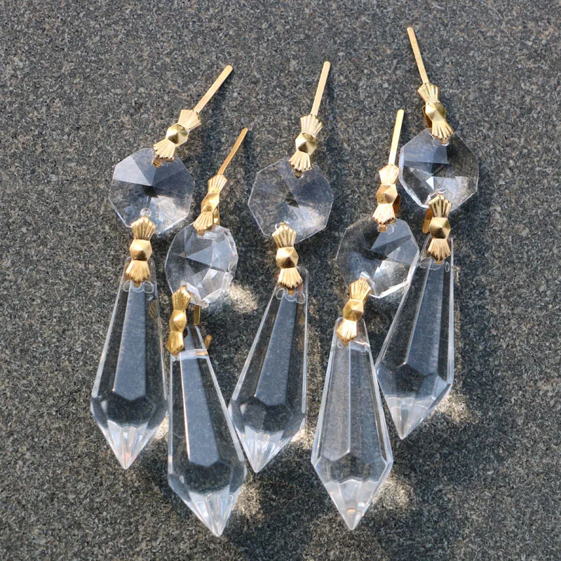 Хрустальные подвесные кристаллы WQM&YXT для украшения ламп