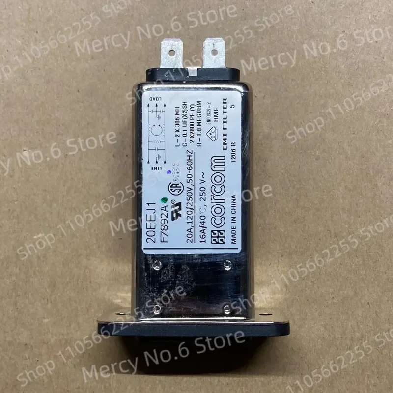 Фото Для фильтра ЭМП TE Connectivity Corcom, модель 20EEJ1 F7892A №1