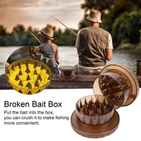 fishing bait box waterproof lightweight bait container carp fishing accessories