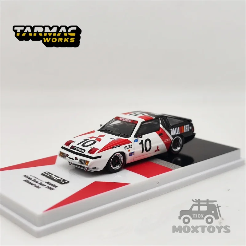 Tarmac Works 1:64 Starion Macau Guia Race 1985 литая под давлением модель автомобиля Michael Lieu