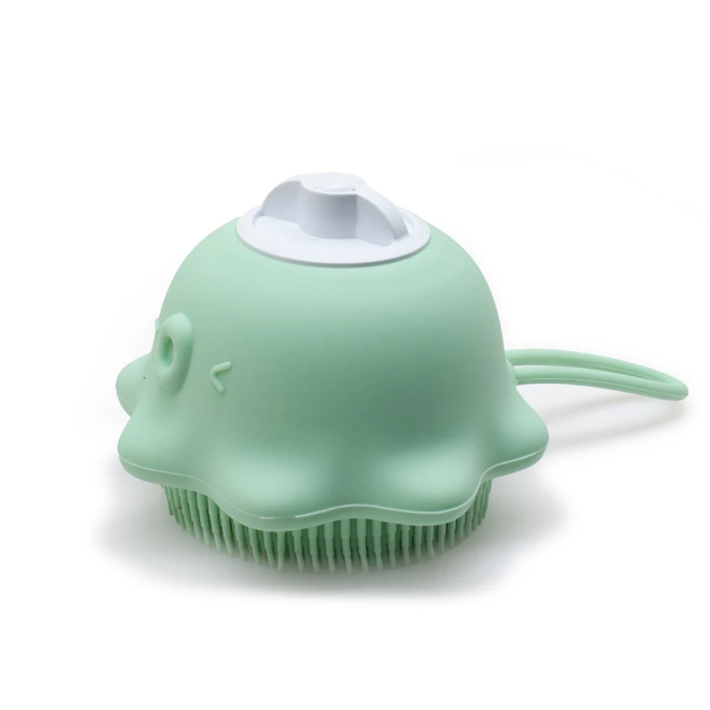 

Щетки для душа для ванной, мягкий скребок для удаления пыли, контейнер для мытья, щетка, гаджеты, силиконовое очищение, розовый