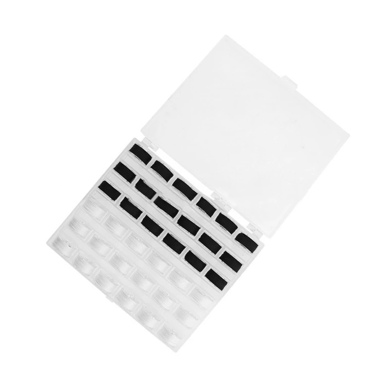 Набор из 38 предварительно намотанных ниток для шпуль шпульки швейной машины с